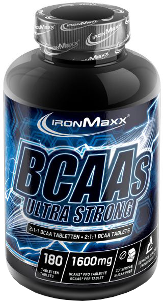 

Аминокислота IronMaxx BCAAs Ultra Strong 2:1:1 180 таблеток (4260426836744)