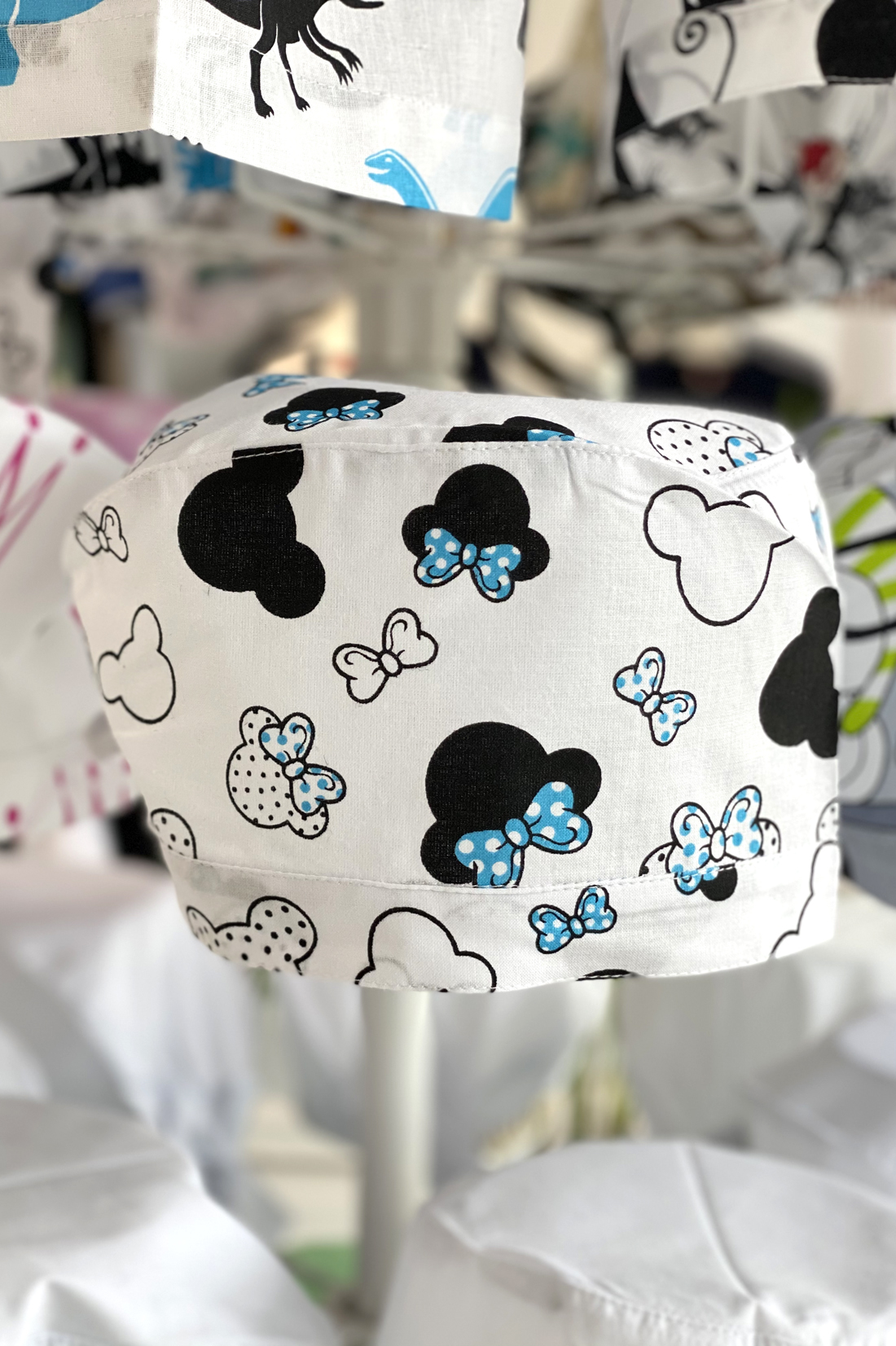 

Медицинская шапочка "Mickey Blue" Модный доктор Универсальный