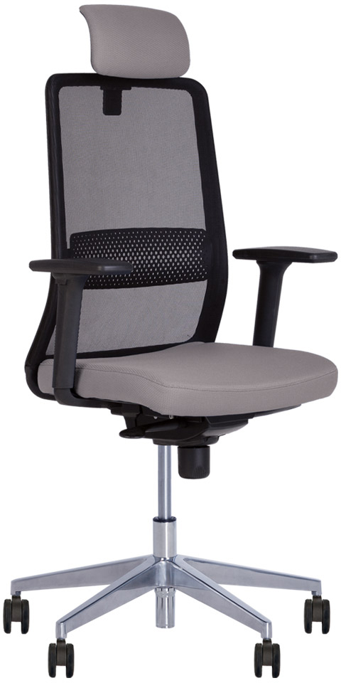 

Кресло Новый Стиль FRAME ordf R HR BLACK ES AL70 OP/24 LS-11