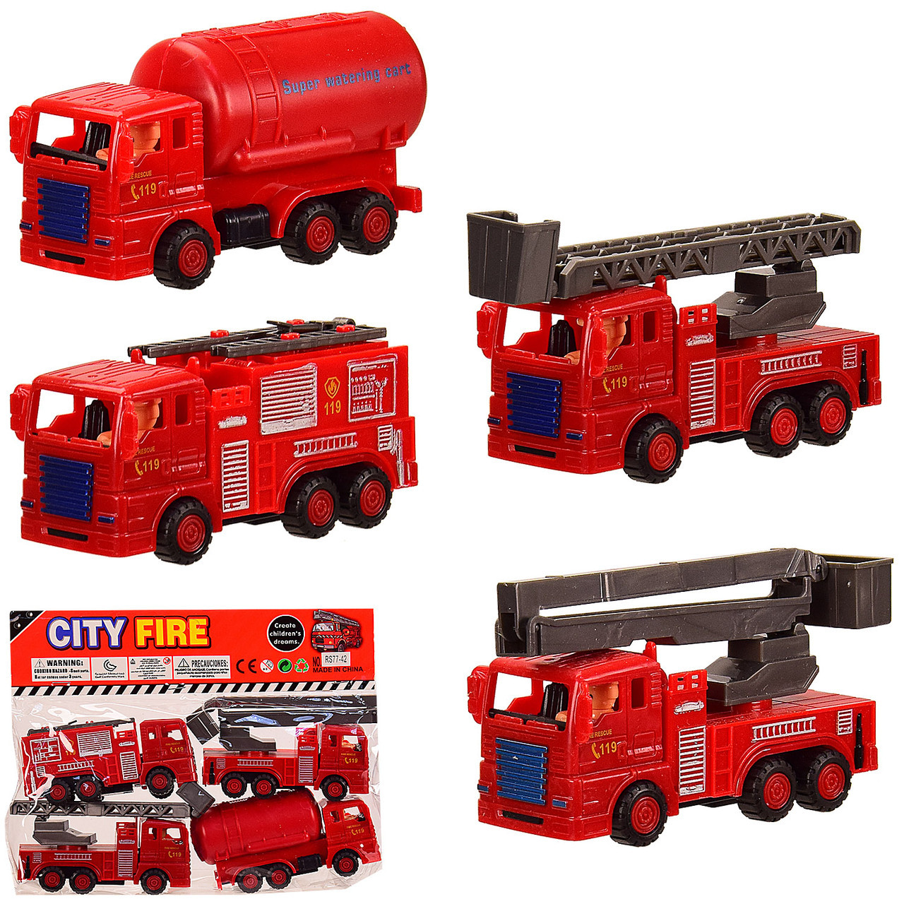 

Игровой набор Набор транспорта A-Toys RS77-42