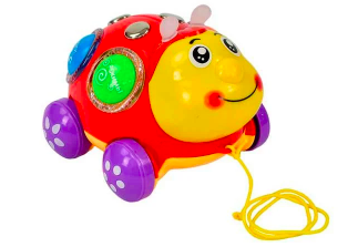 

Детская игрушка каталка музыкальная Чудо жук Play Smart 7573