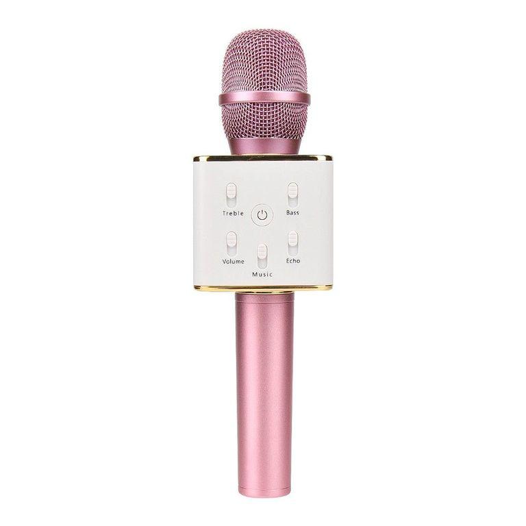 

Беспроводной микрофон караоке Kronos Q7 Bluetooth Розовый (mn-359)