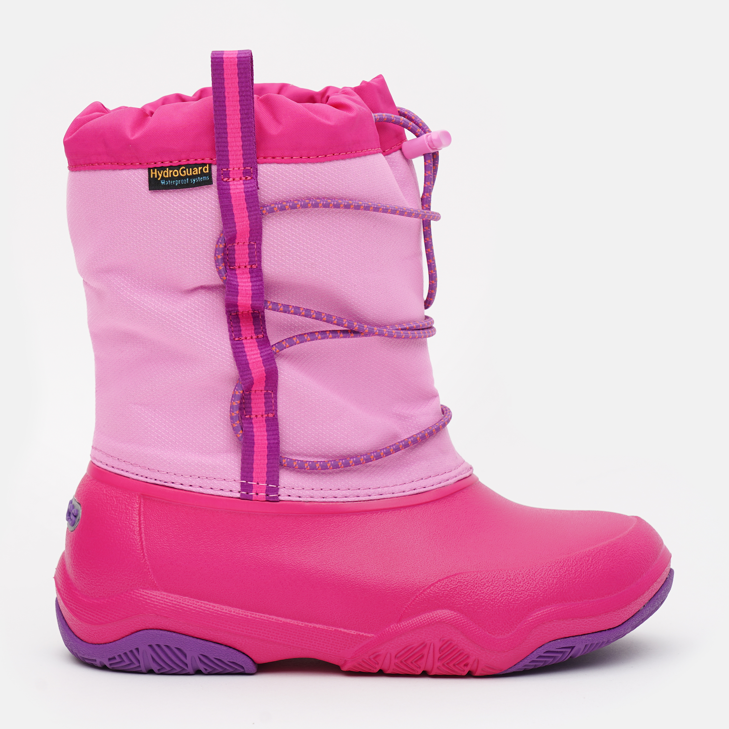 

Сапоги Crocs Kids Swiftwater Waterproof Boot K 204657-6LA-C12 29-30 Розовые (887350958621)