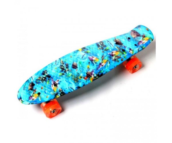

Пенниборд с рисунком (Penny Board Print Light), Nemo со светящимися колесами