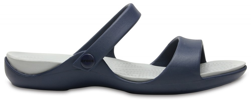 

Шлепанцы Crocs Cleo 204268-41S-W9 39 Темно-синие/серые