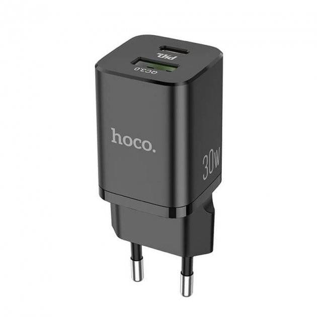 

Сетевое зарядное устройство Hoco Quick Charge 30W black