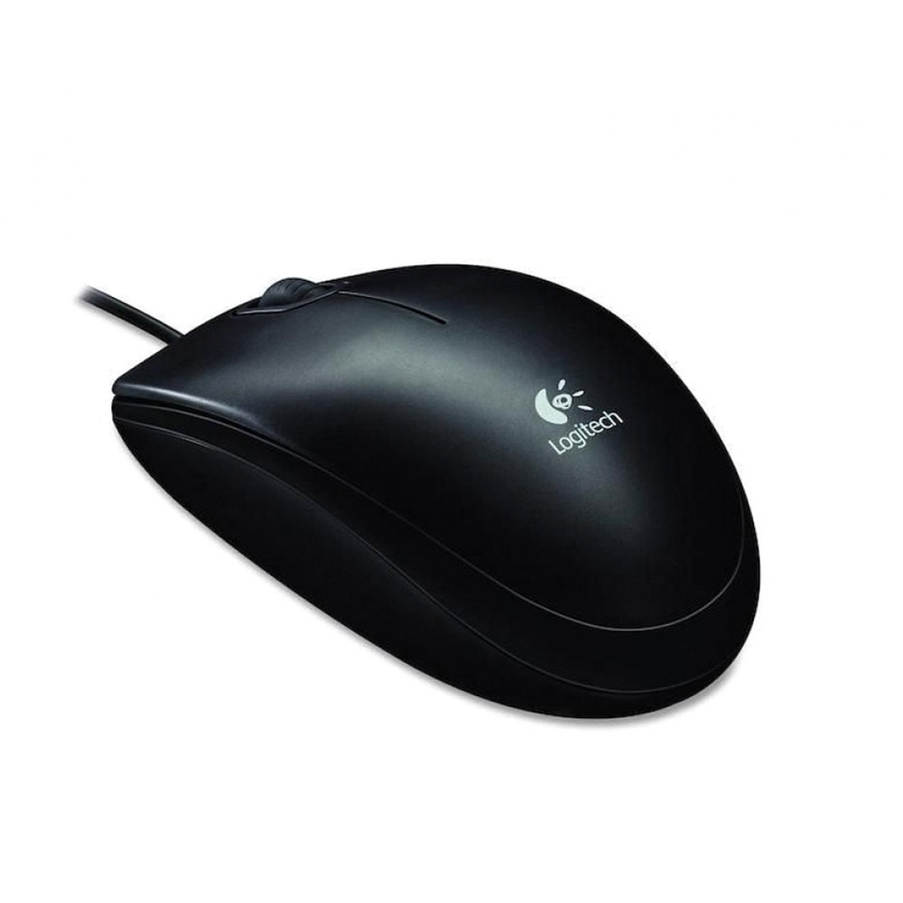 

Проводная мышка Logiteh B100 Black