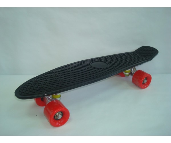 

Пенниборд Стандарт (Penny Board Classic) Черный с красными колесами