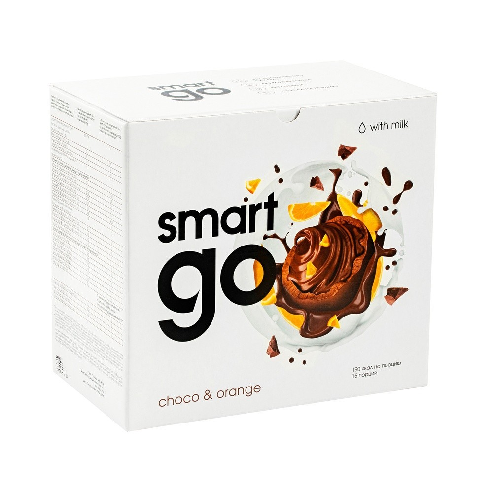 

Коктейль шоколад с апельсином Energy Diet Smart GO Choco Orange сбалансированное питание для снижения веса 15 порционных пакетиков саше (73649)