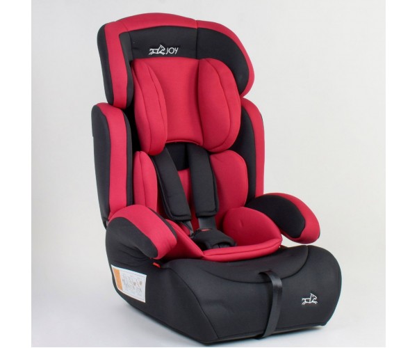 

Автокресло универсальное JOY 94926, с бустером, группа1/2/3, от 9-36 кг, Черно-красное