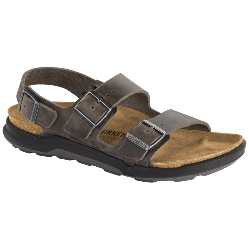 

Сандалии ортопедические мужские Milano, Birkenstock Серый (арт.BRK-1014952S) (43)