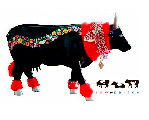 

Коллекционная статуэтка корова Haute Cow-ture, Size L