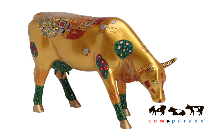 

Коллекционная статуэтка корова Klimt Cow, Size L