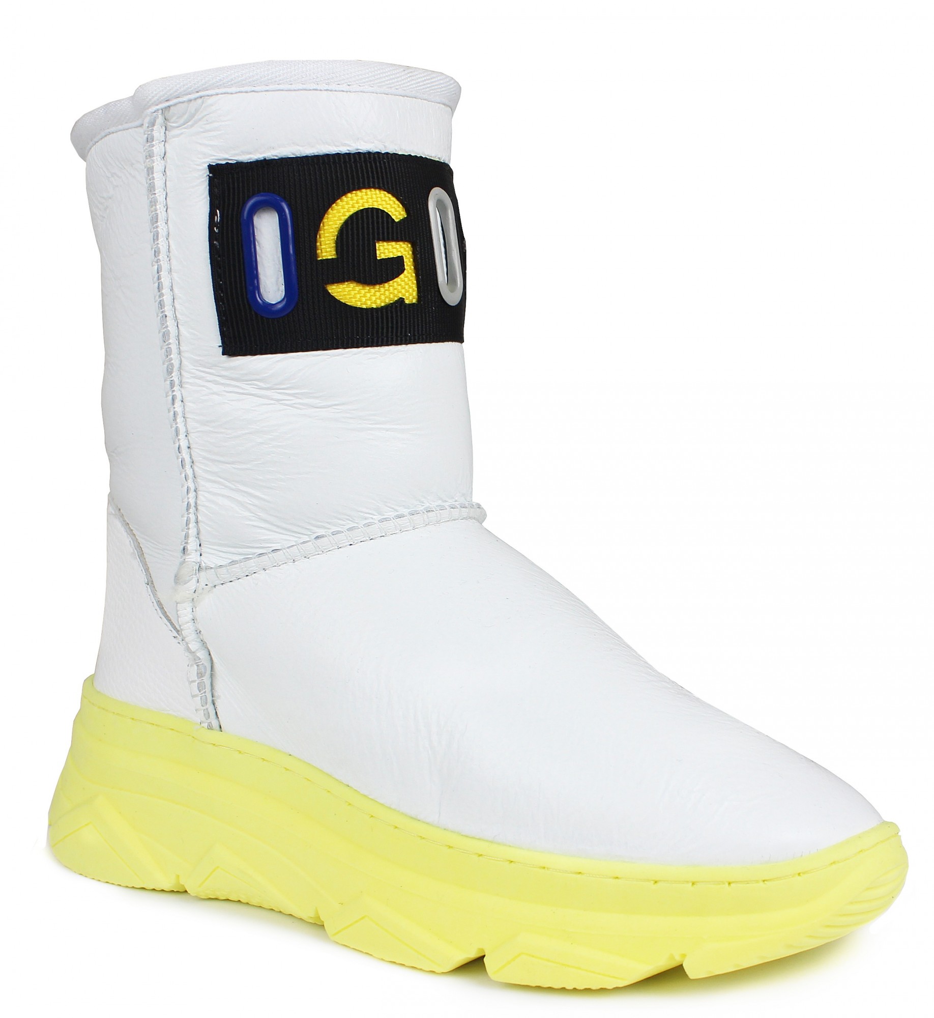 

Угги Molly Bessa 415 2020K41 302-002 Белые 38 24,5 см