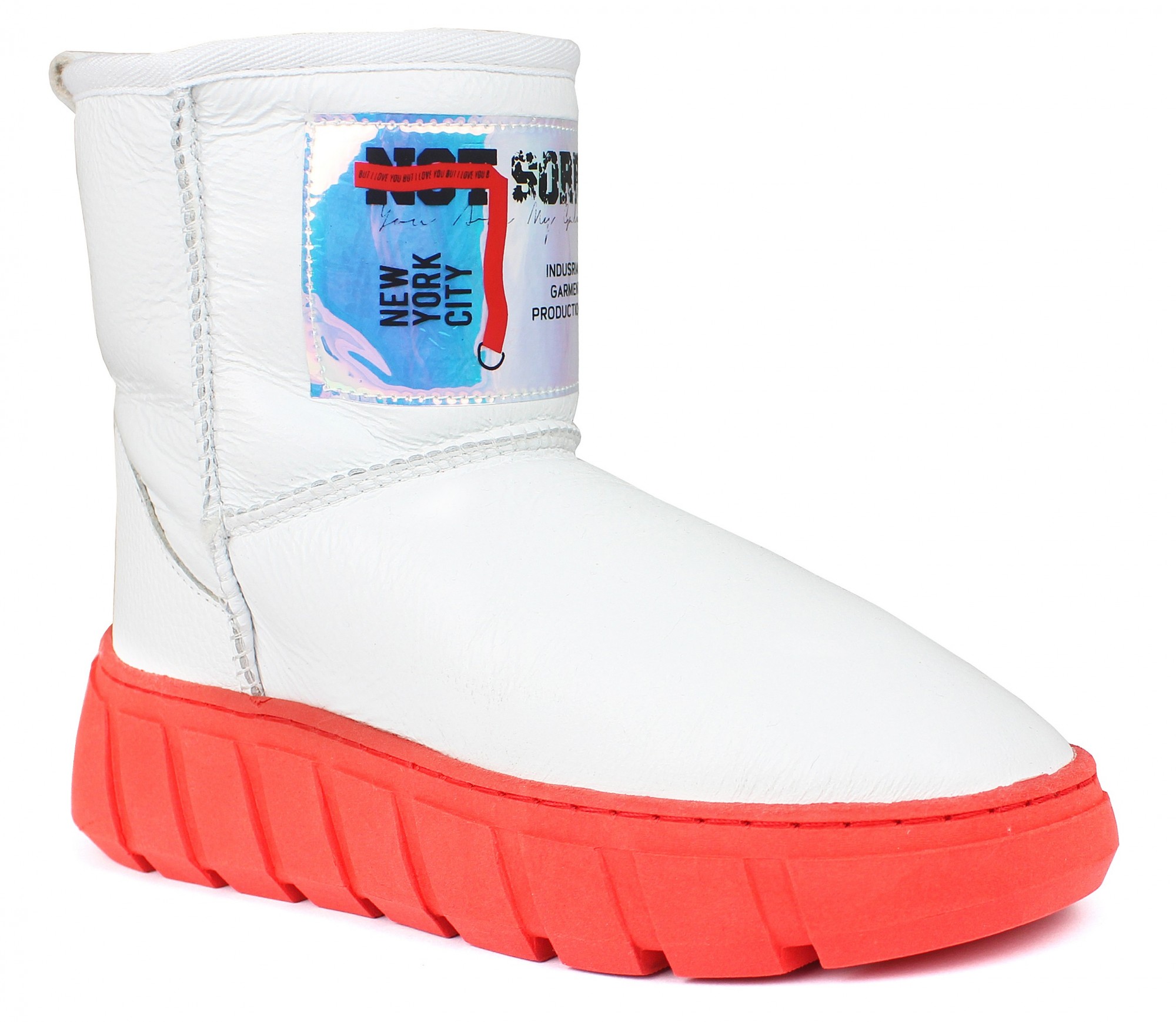 

Угги Molly Bessa 415 2020K75 302-002 Белые 39 25 см