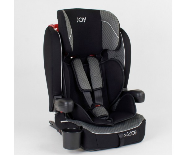 

Универсальное автокресло JOY ISOFIX 51226, Черно-серое