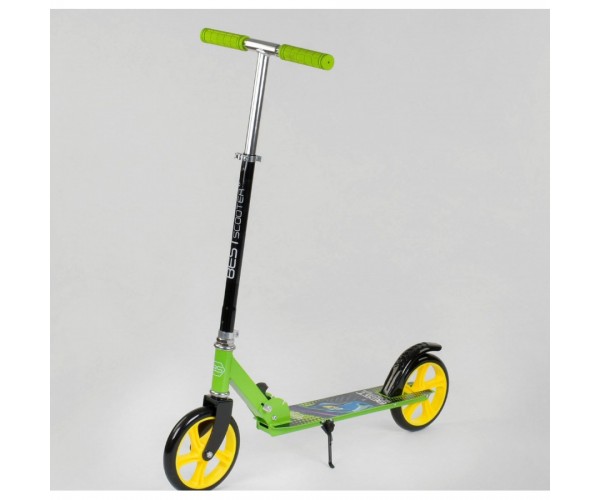 

Двухколесный самокат Best Scooter складной 53396, Зеленый