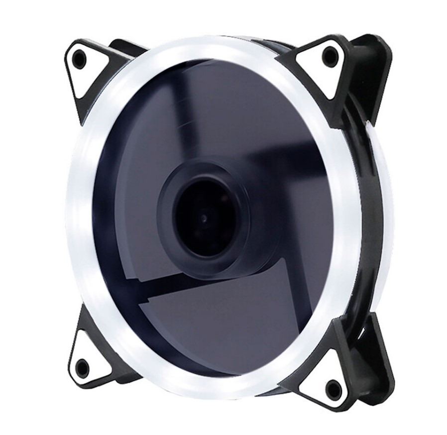 

Кулер корпусной Voltronic sleeve fan 3pin + 4pin - 120мм, 12V, 1100об/мин, White, двухсторонний