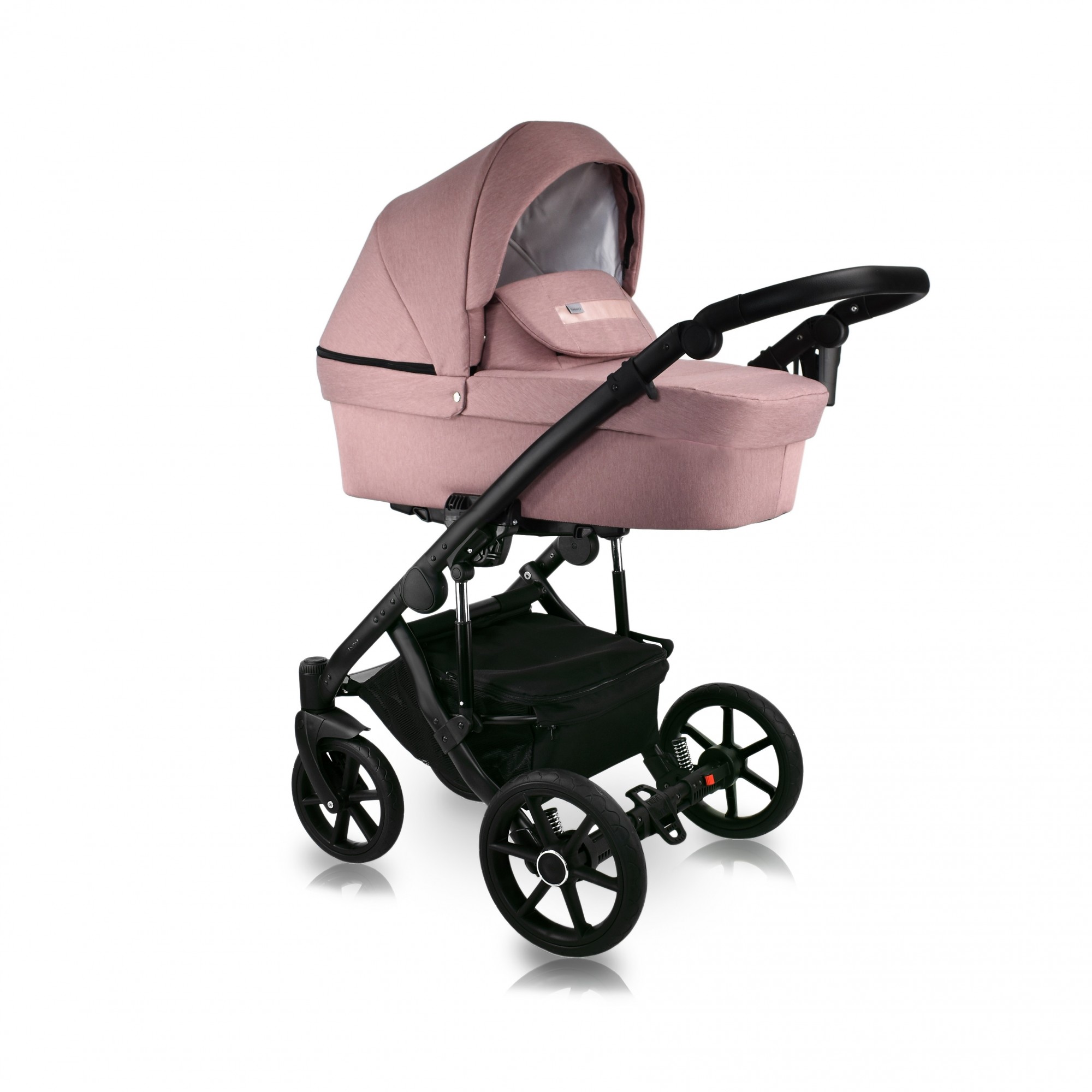 

Дитяча коляска 2 в 1 BEXA LINE PASTEL - 11 рожевий