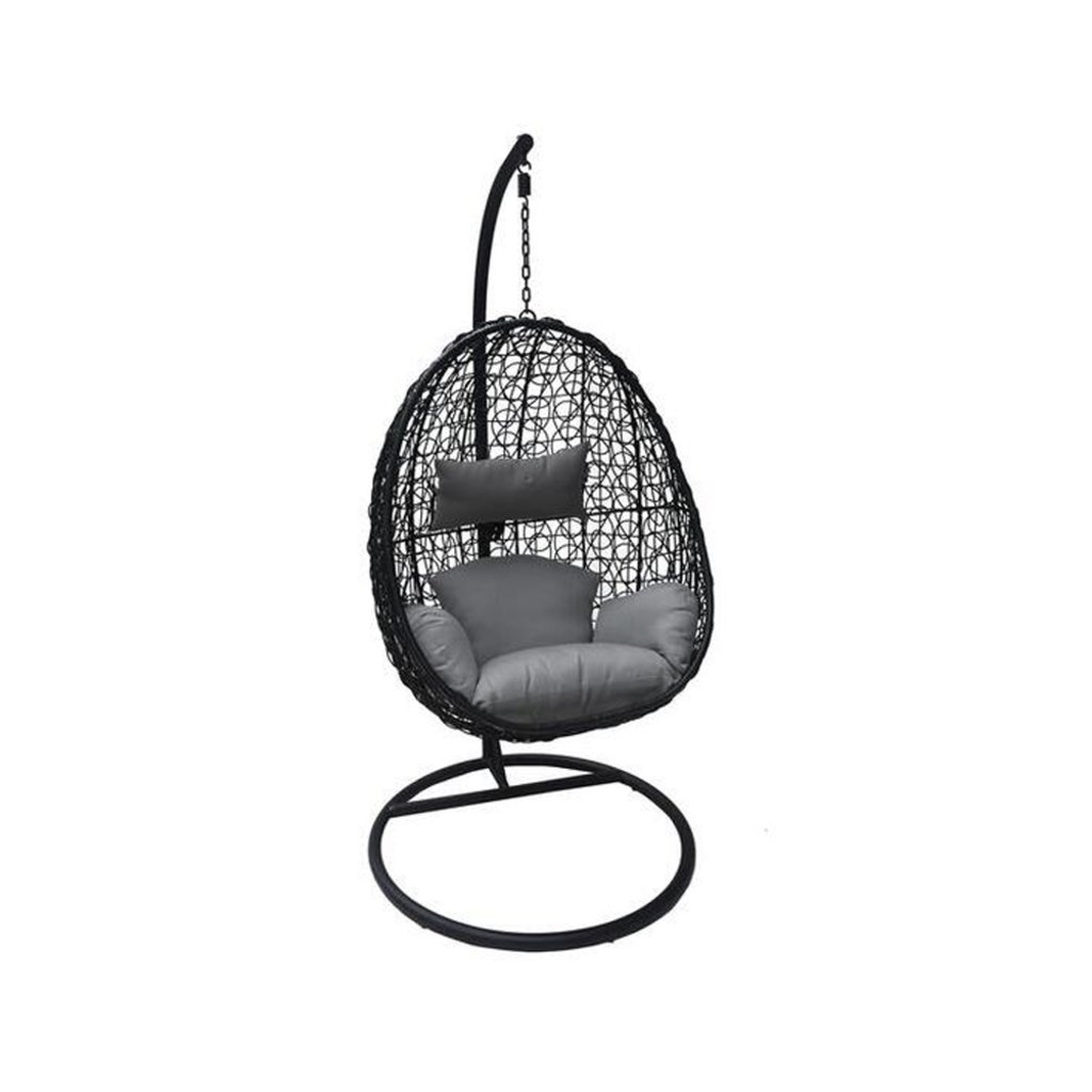 

Кресло-кокон Leroy Merlin Pola 95х95х190 см Черный
