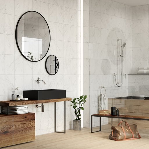 

Плитка настенная Golden Tile Treviso белая 20х30 см, 1,44 м.кв. 11994185