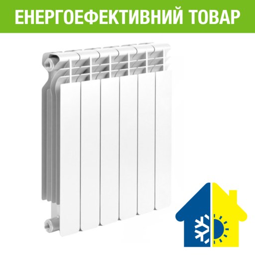 

Радиатор биметаллический Radiatori Xtreme -500/100 8 секций