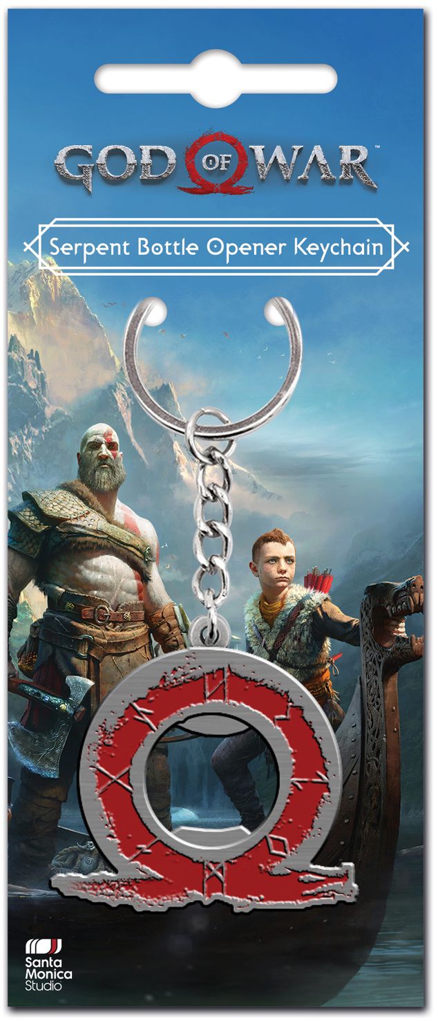 

Брелок Gaya God of War Keychain - Serpent Bottle Opener (GE3492)
