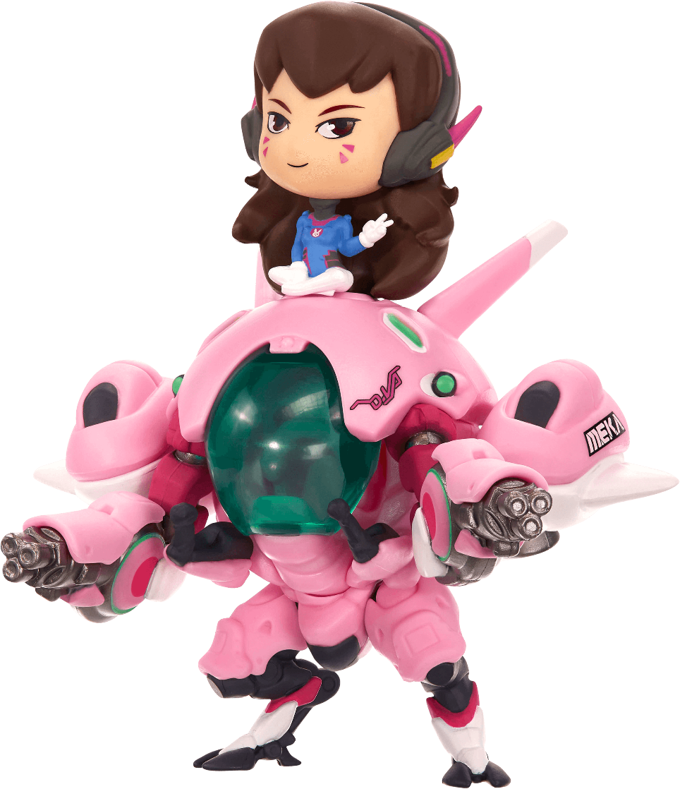 

Фигурка Blizzard Cute But Deadly: Overwatch - D.Va and MEKA