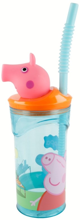 Stor - Peppa Pig Core 3D Tumbler - 360 ml