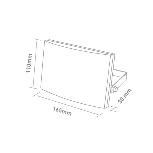 

Прожектор LED Maxus FL-03 5000K 2550LM 30W WT (12043500)