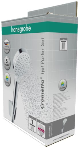 

Душевой набор Hansgrohe Crometta хром (11909975)