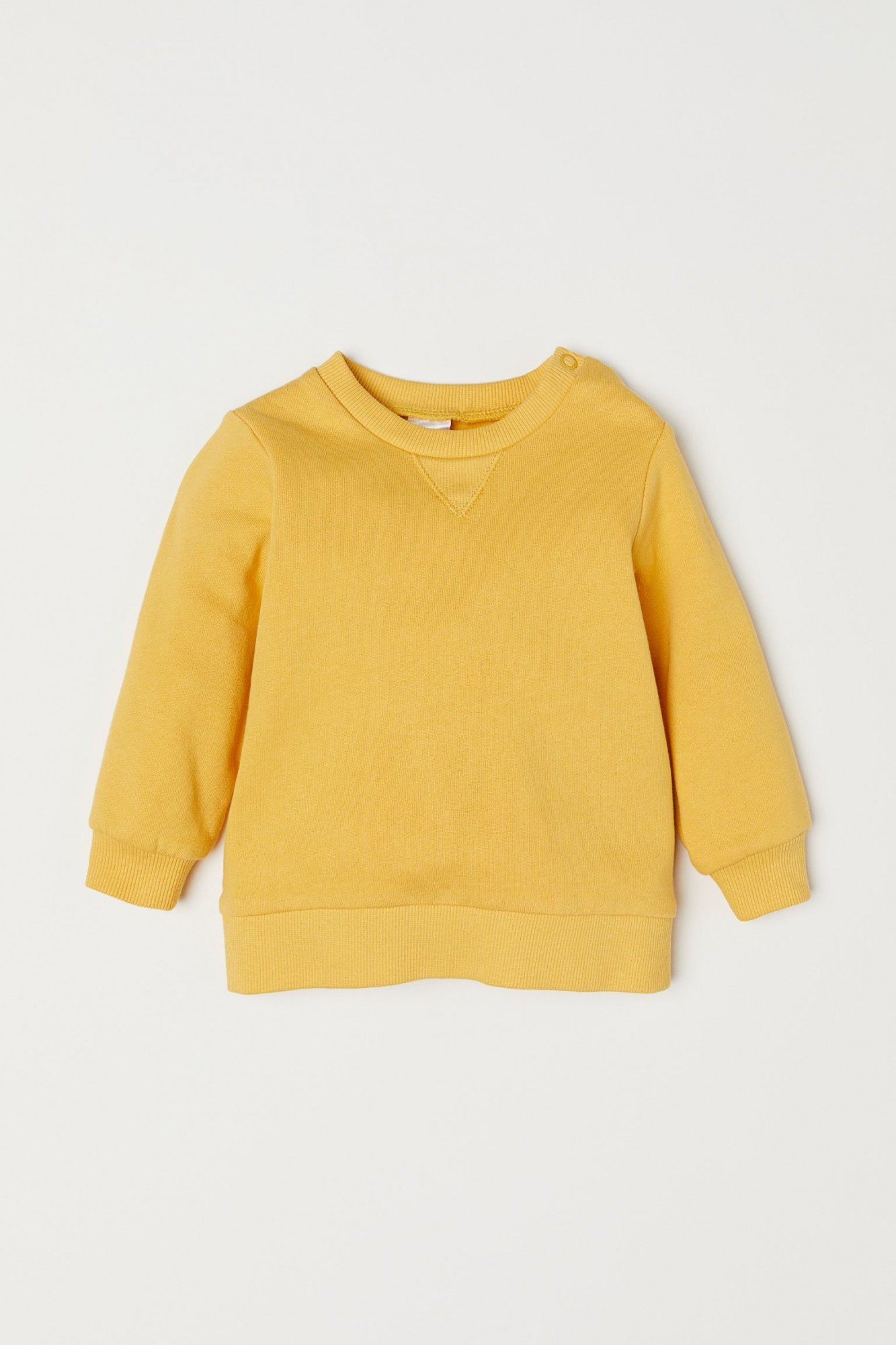

Свитшот H&M с начесем 74 желтый 4-0025