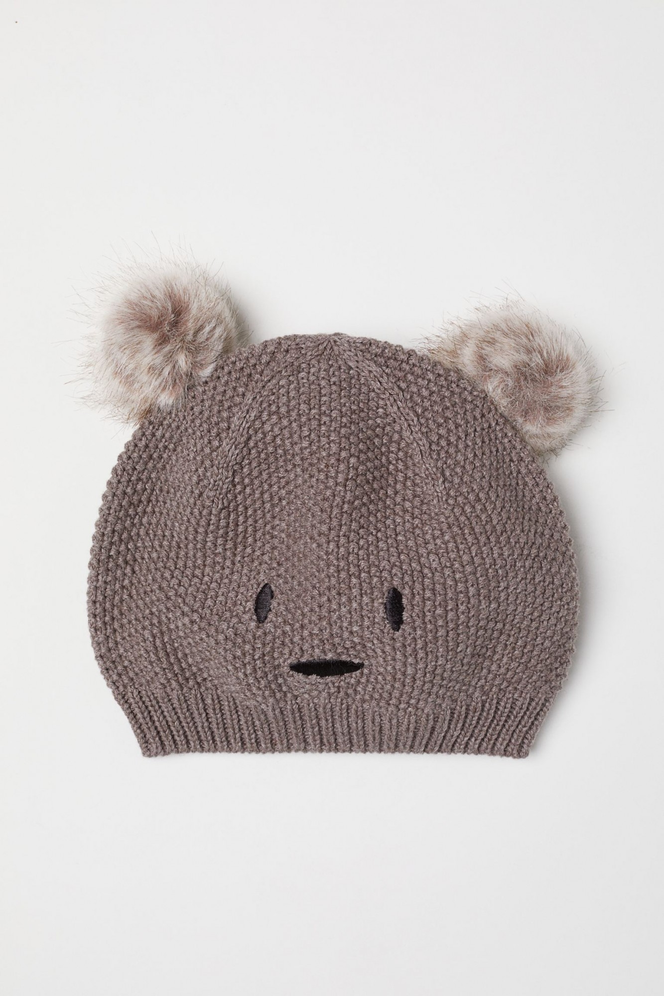 

Шапка H&M с ушками 74 (46-48см) коричневая 8-0080