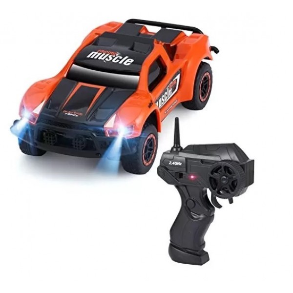 

Машинка на радиоуправлении HB Toys 14.5 см. на аккумуляторе оранжевая HB-DK4301Y-О