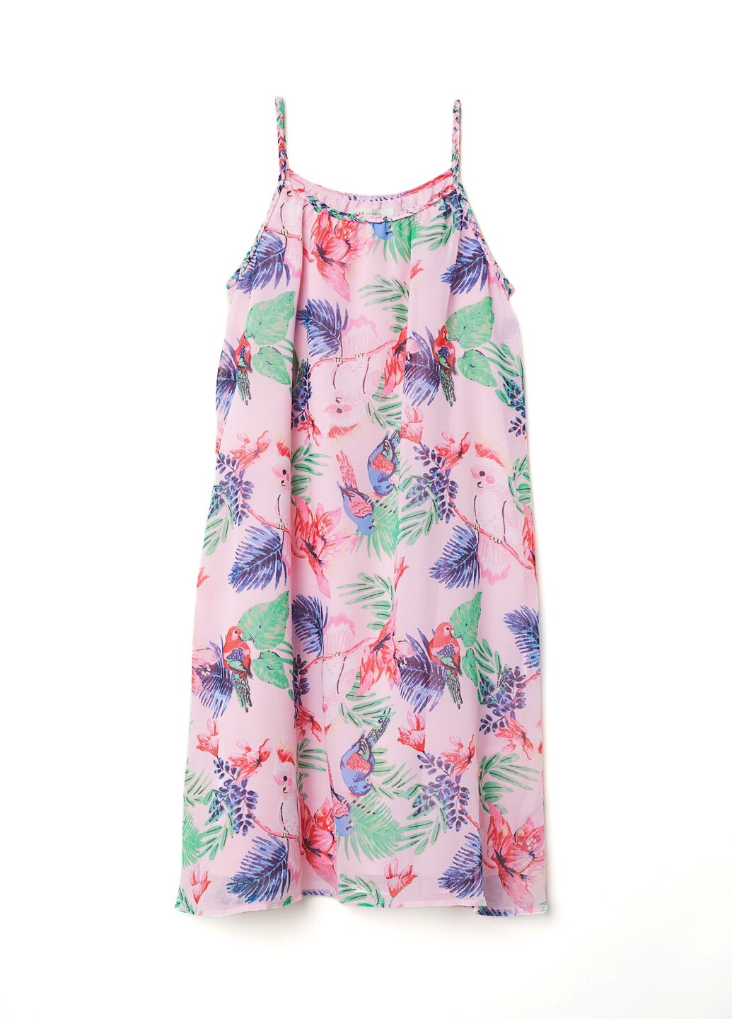 

Платье H&M шифоновое 98 розовое 8-0034