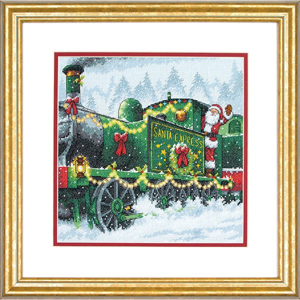 

Набор для вышивания Dimensions Santa Express
