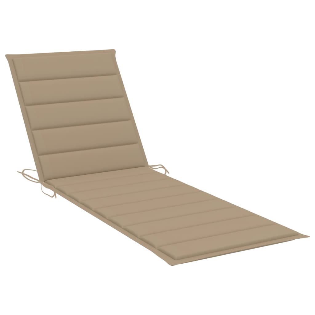 

Подушка для лежака Shumee бежева 200x60x4 см тканина 314206