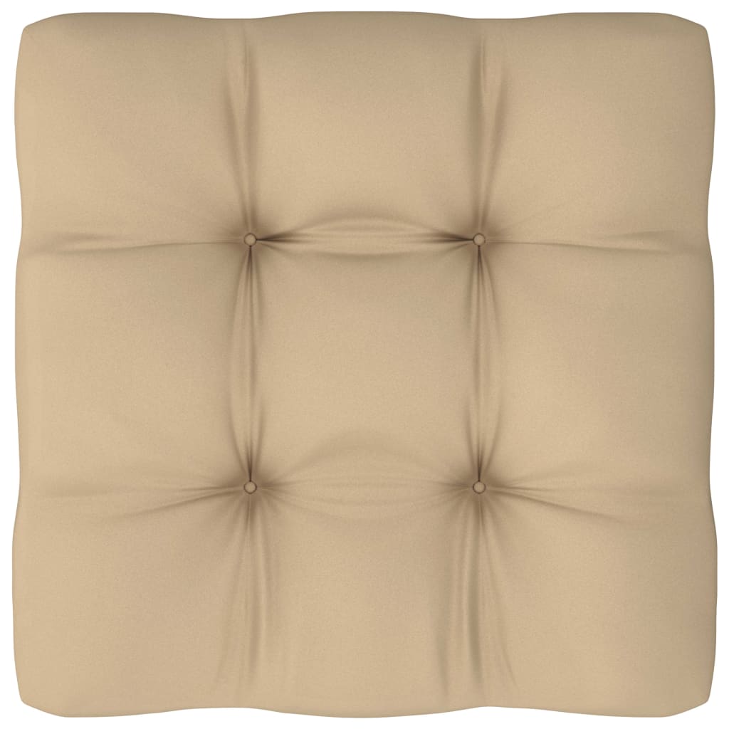 

Подушка для дивана з піддону Shumee бежева 60x60x12 см 314 380