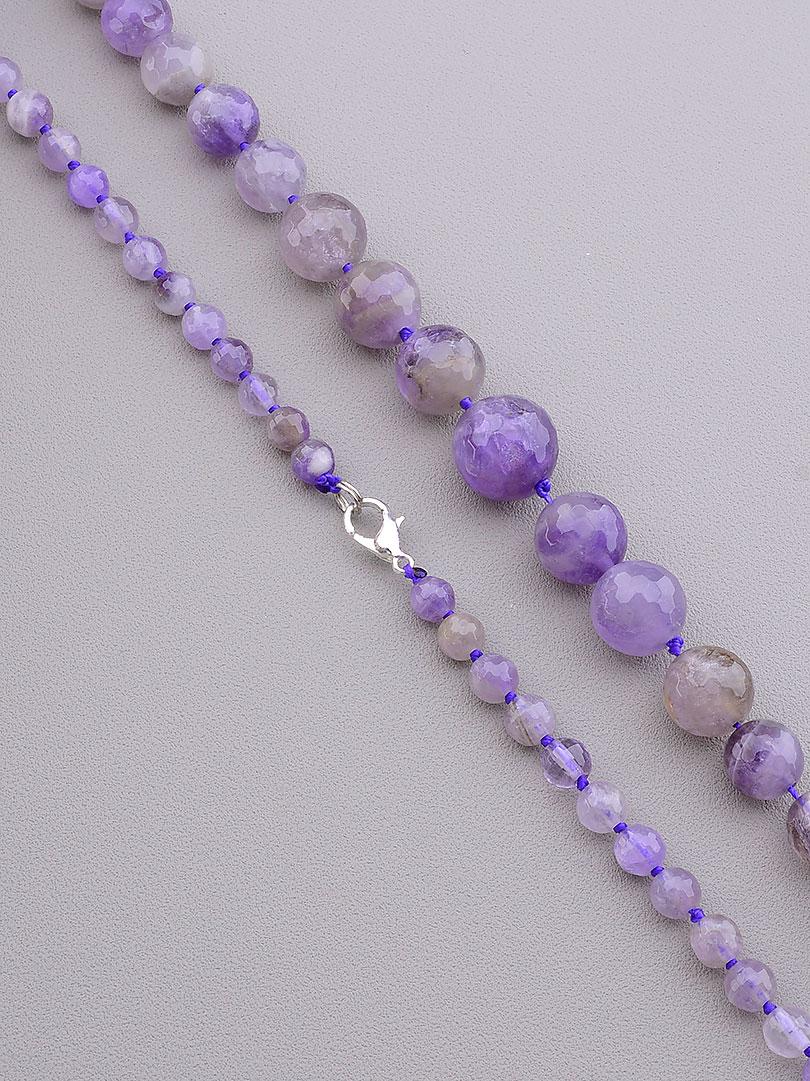 

Бусы 'SUNSTONES' Аметист 45 см.075196