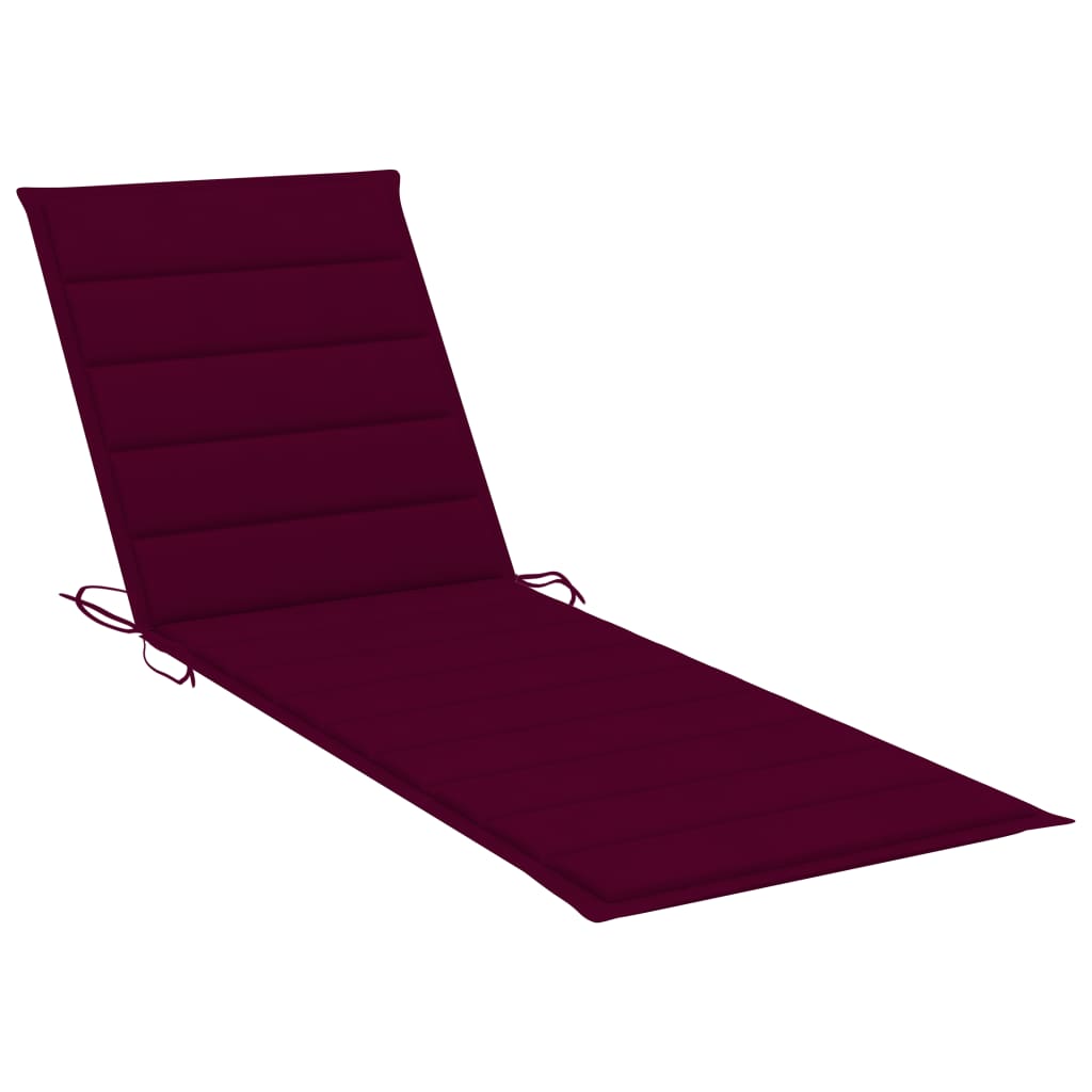 

Подушка для лежака Shumee червоний колір 200x60x4 см тканина 314212