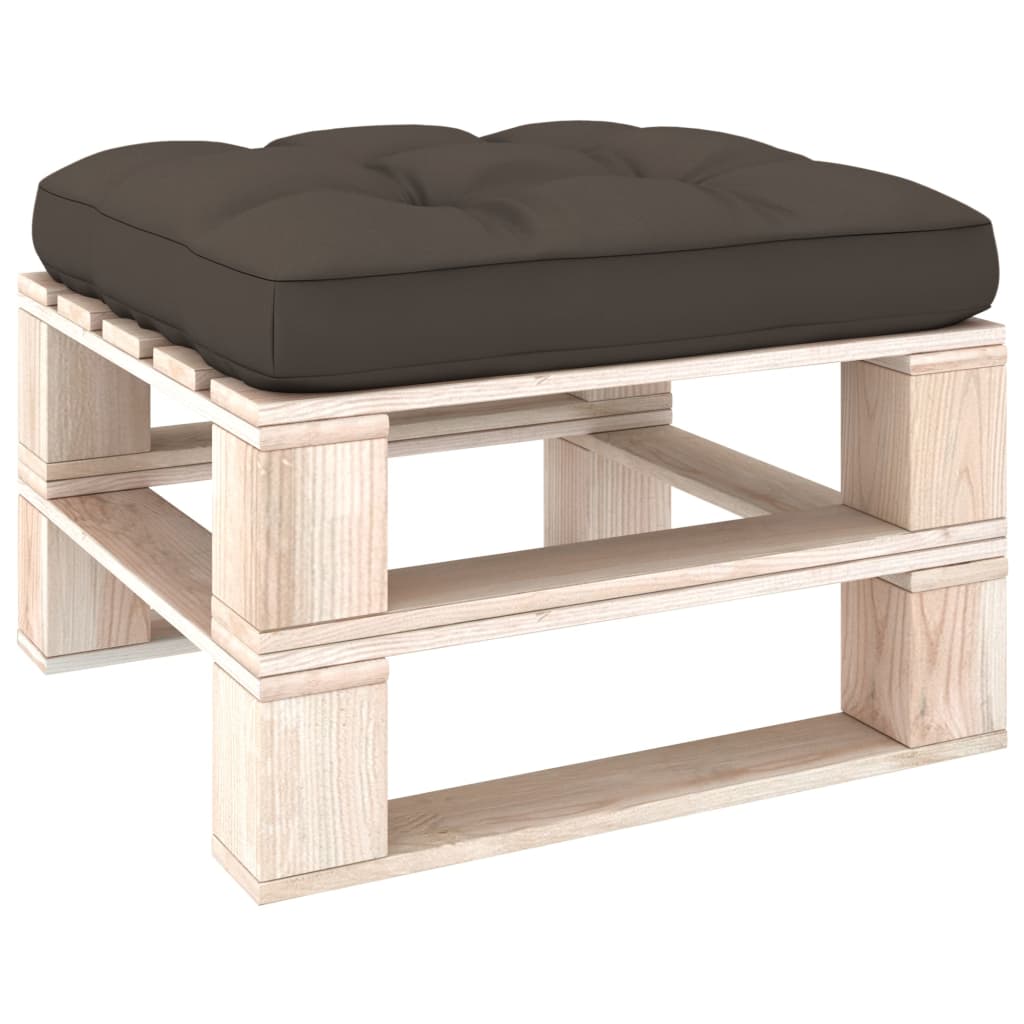 

Подушка для дивана з піддону Shumee сіро коричневий колір 58x58x10 см 314642