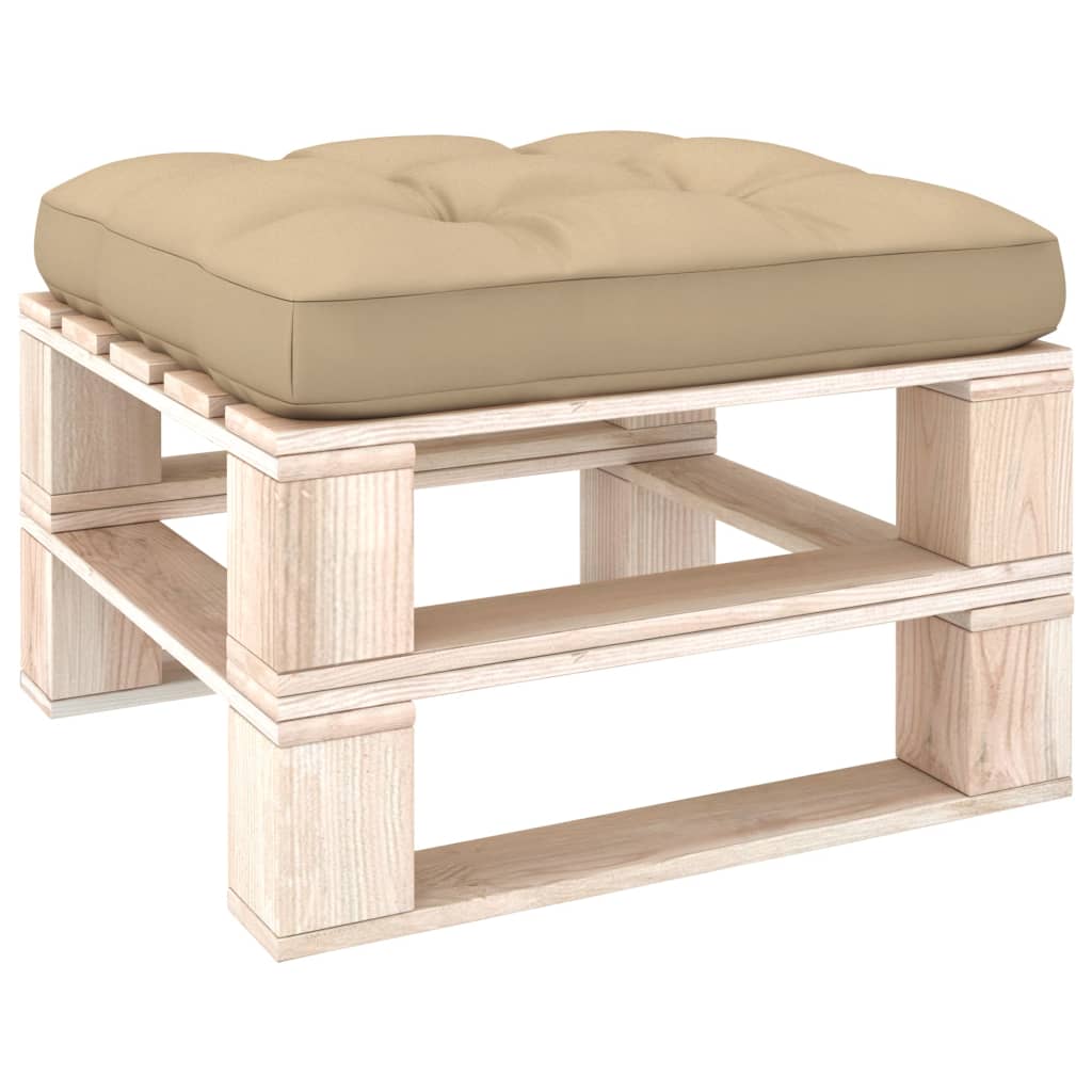 

Подушка для дивана з піддону Shumee бежева 58x58x10 см. 314637