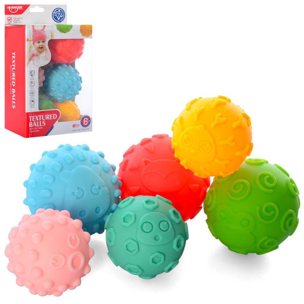 

Игрушки для купания Мячики Metr+ HE0256