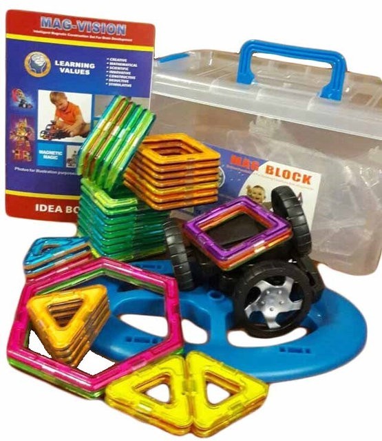 

Магнитный 3D конструктор Magical Magnet 118 деталей