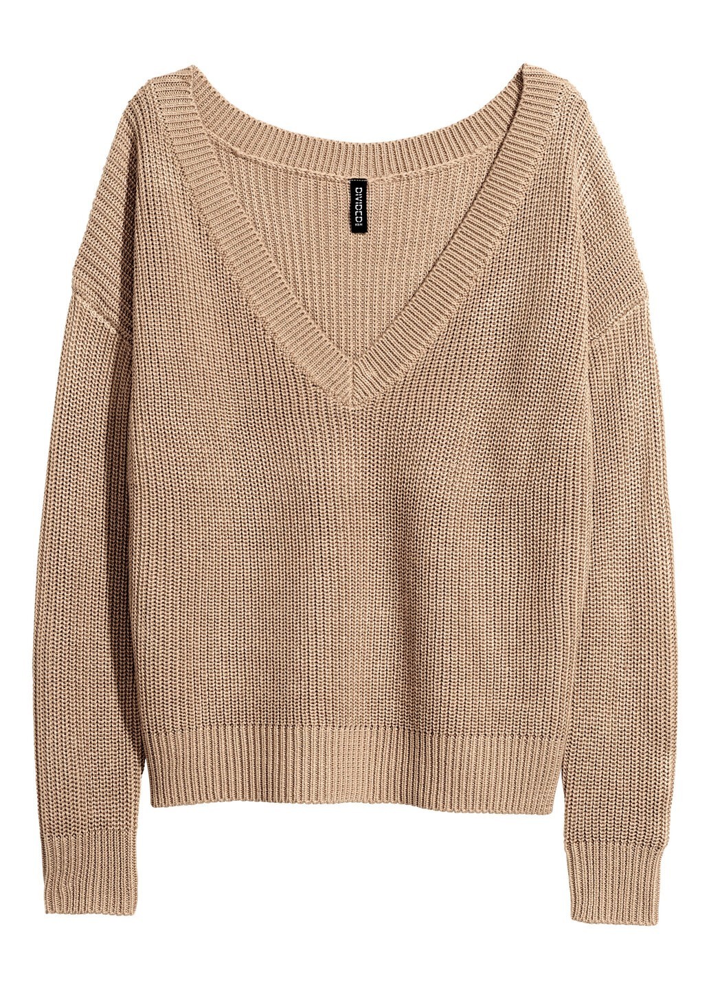 

Свитер H&M оверсайз XS бежевый 15-0020