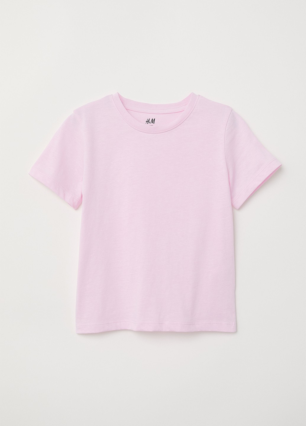 

Футболка H&M трикотажная 98-104 розовая 3-0001