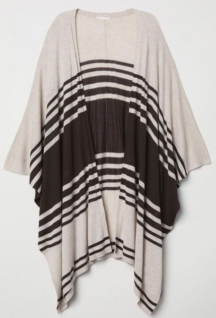 

Накидка H&M свободная /S серая 15-0037, Накидка H&M свободная XS/S серая 15-0037