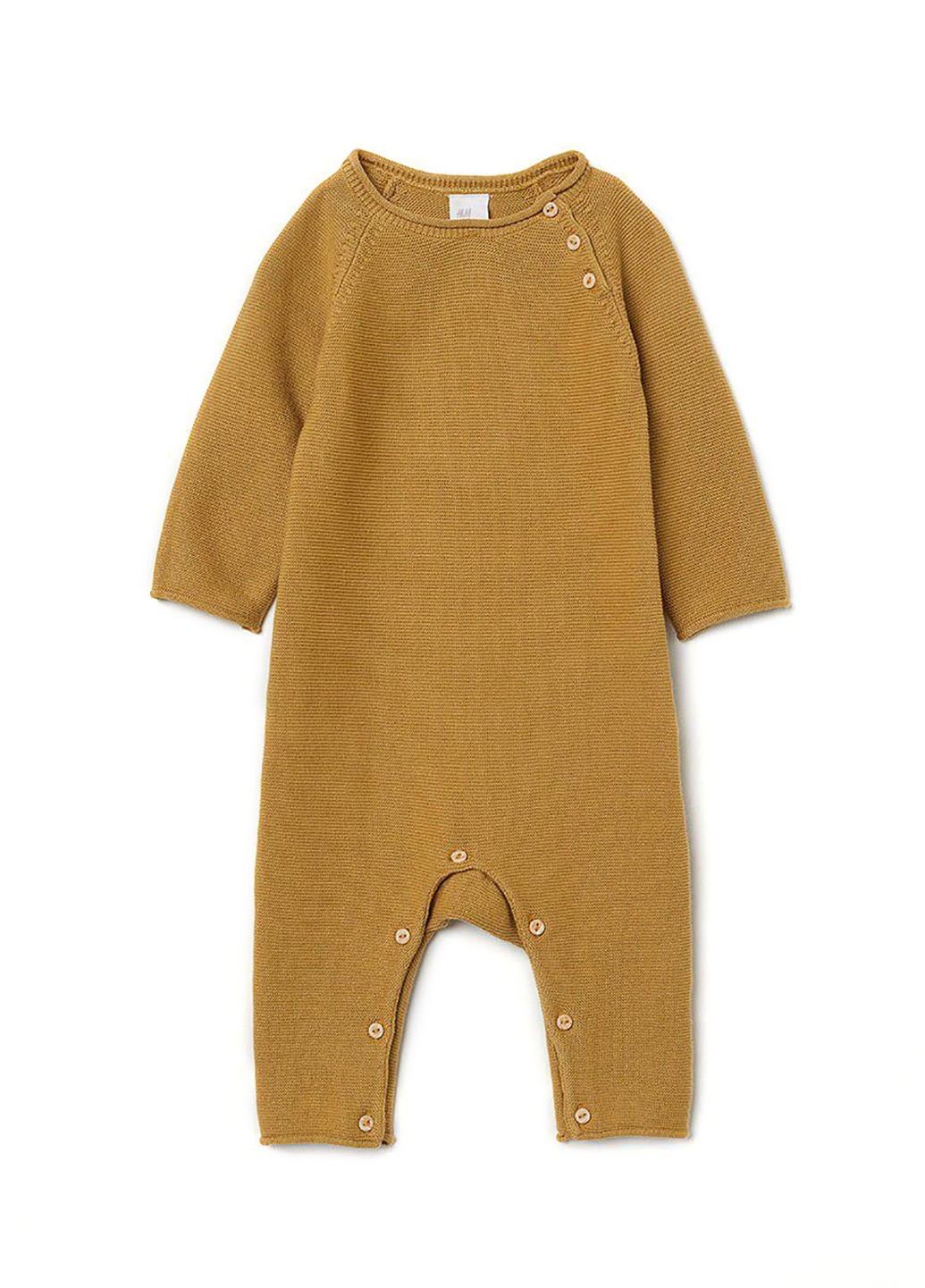 

Комбинезон H&M теплый 56 горчичный 2-0003
