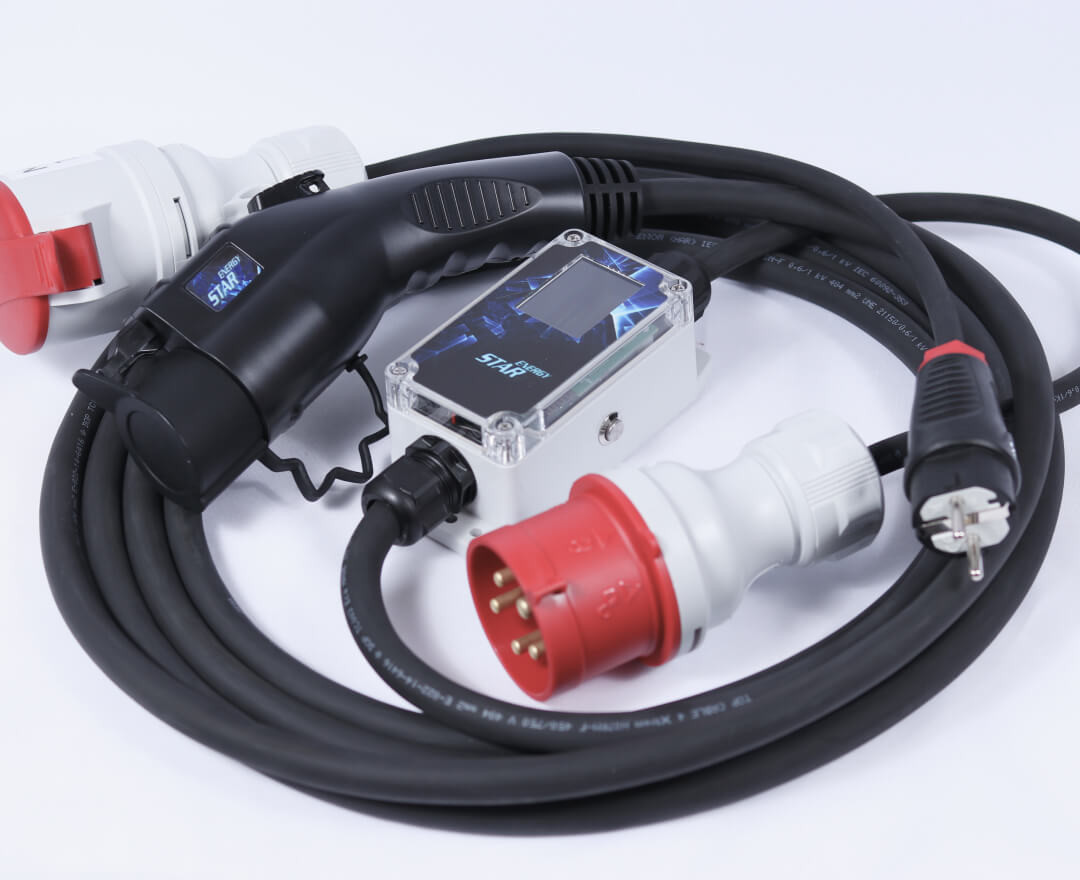 

Однофазное зарядное устройство Energy Star ES-M32T1-P M32 Box Pro Type 1 (J1772) 32А 7,2кВт