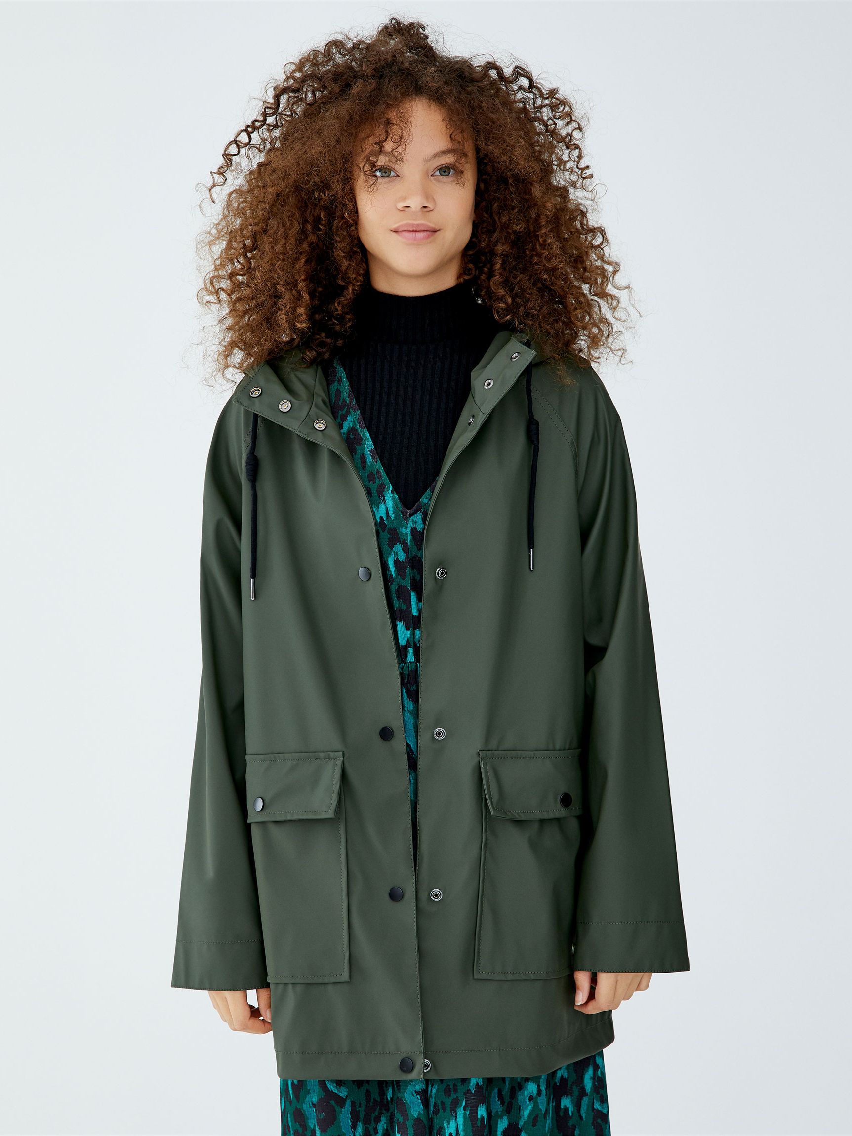 

Парка Pull & Bear 5710/200/500 M Оливковая